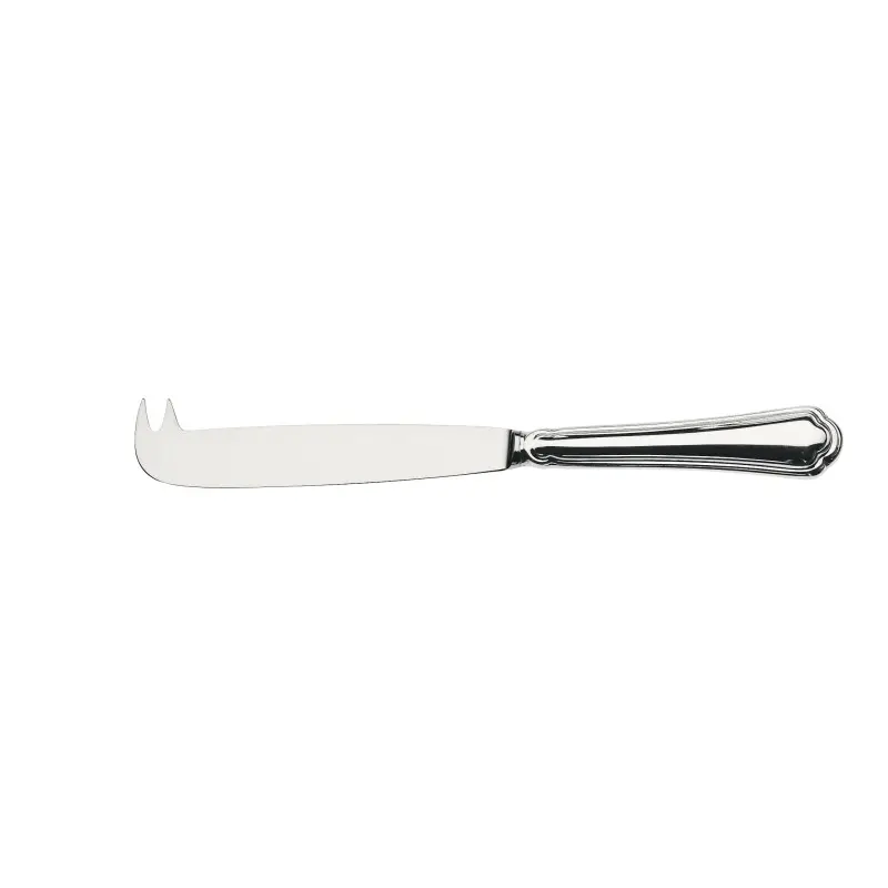Broggi Serbelloni Collection Silver Plated Cheese Knife, 2-Prong - Set of 12