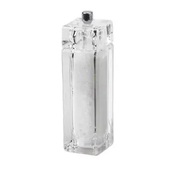 Broggi Collection Salt Mill Square Acrylic H.14.5 cm