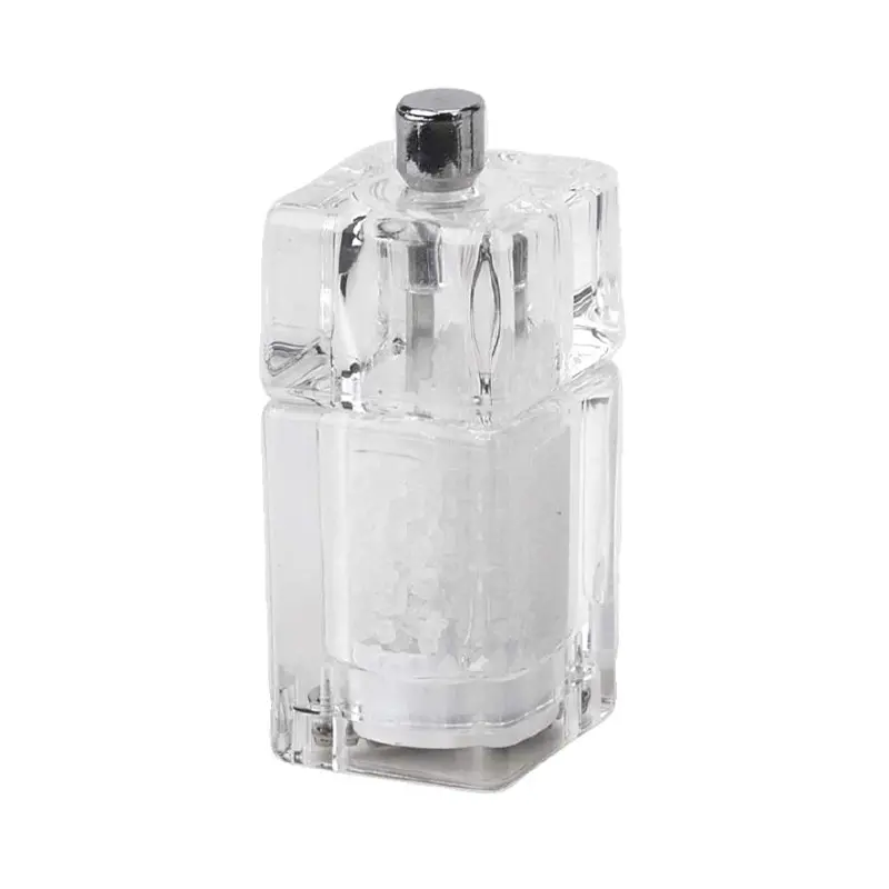 Broggi Collection Salt Mill Square Acrylic H.9 cm