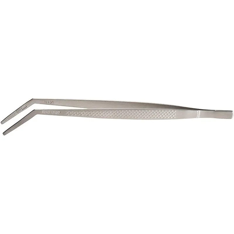 Mercer Culinary Precision Plus Tong - Curved Tip - 9 3/8" - Mercer Culinary Precision Plus Tong - Curved Tip - 9 3/8" -