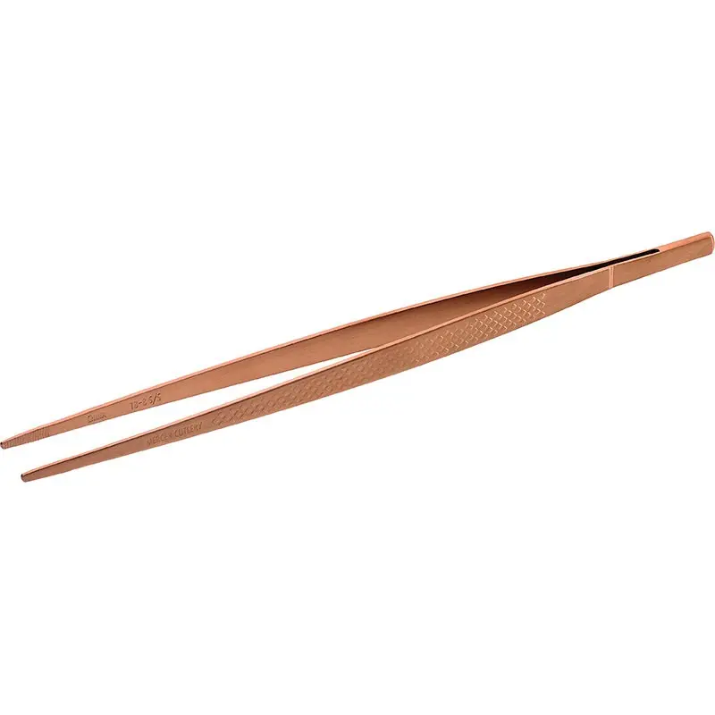 Mercer Culinary Precision Plus Tong - Straight - 9 3/8" - Rose Gold - Mercer Culinary Precision Plus Tong - Straight - 9 3/8" - Rose Gold -