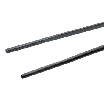 Mercer Culinary Precision Plus Tong - Offset - 7 7/8" - Black -