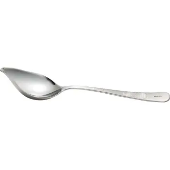 Mercer Culinary Petite Saucier Spoon w/Spout (.4 oz.) -