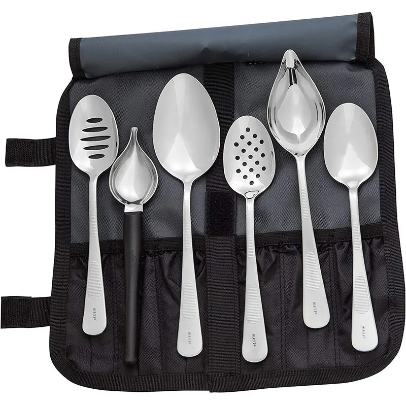 Mercer Culinary 7 - Pc. Plating Spoons II Set Mercer Culinary 7 - Pc. Plating Spoons II Set