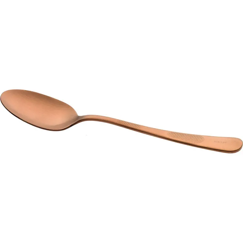 Mercer Culinary Plating Spoon - Solid Bowl - 7 7/8" - Rose Gold - Mercer Culinary Plating Spoon - Solid Bowl - 7 7/8" - Rose Gold -