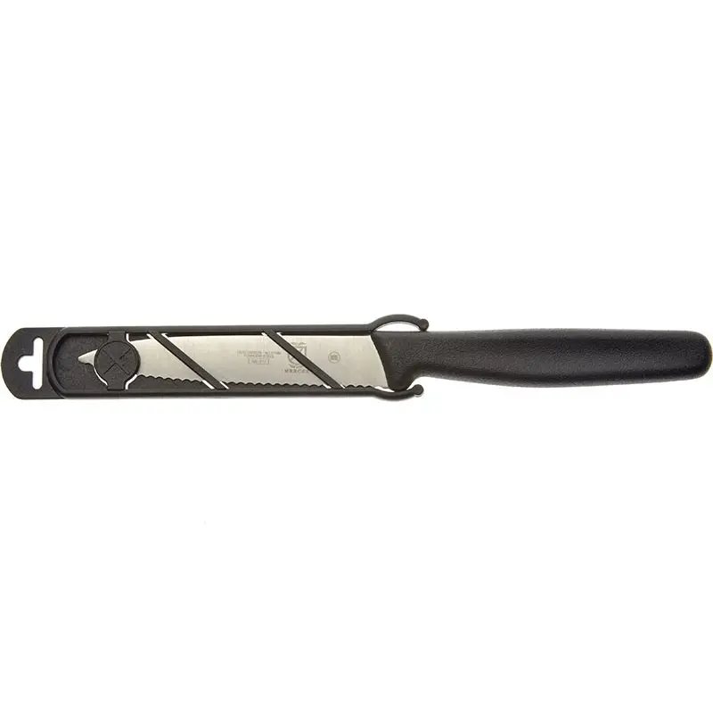Mercer Culinary 4" Utility Knife - Pointed Tip - Wavy Edge - Bulk - Mercer Culinary 4" Utility Knife - Pointed Tip - Wavy Edge - Bulk -