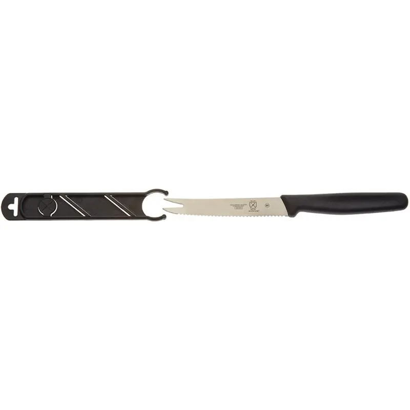Mercer Culinary 4.25" Fruit Knife - 2 Tine End - Wavy Edge - Bulk - Mercer Culinary 4.25" Fruit Knife - 2 Tine End - Wavy Edge - Bulk -