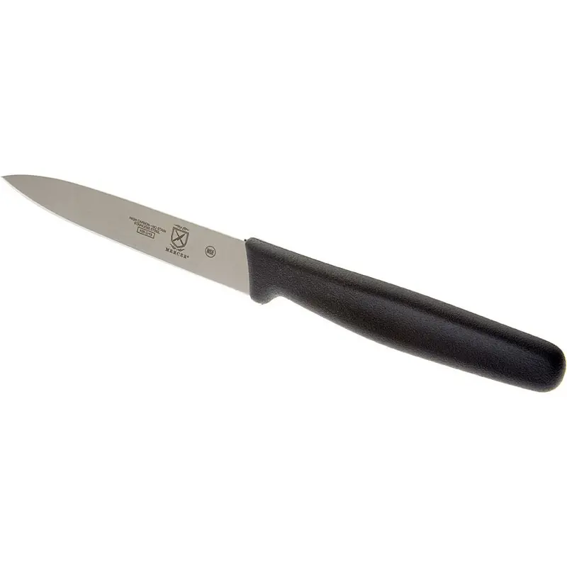 Mercer Culinary 4" Utility Knife - Pointed Tip - Plain Edge - Bulk -
