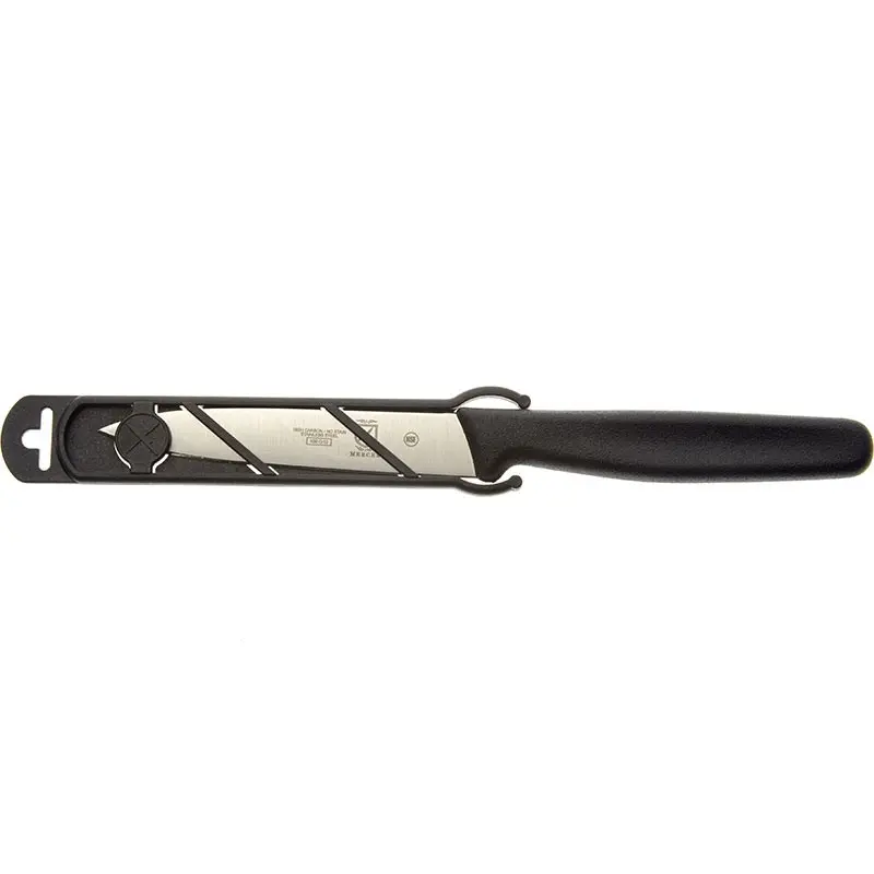 Mercer Culinary 4" Utility Knife - Pointed Tip - Plain Edge - Bulk -