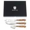 Mercer Culinary 3 - Pc. Cheese Knife Set - Olive Wood Handle -