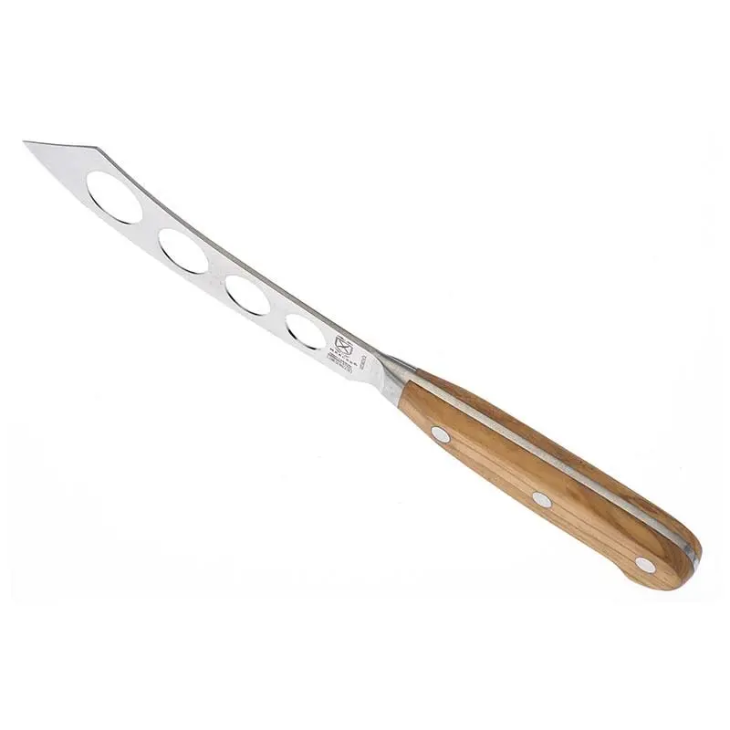 Mercer Culinary 5" Soft Cheese Knife - Olive Wood Handle - Mercer Culinary 5" Soft Cheese Knife - Olive Wood Handle -