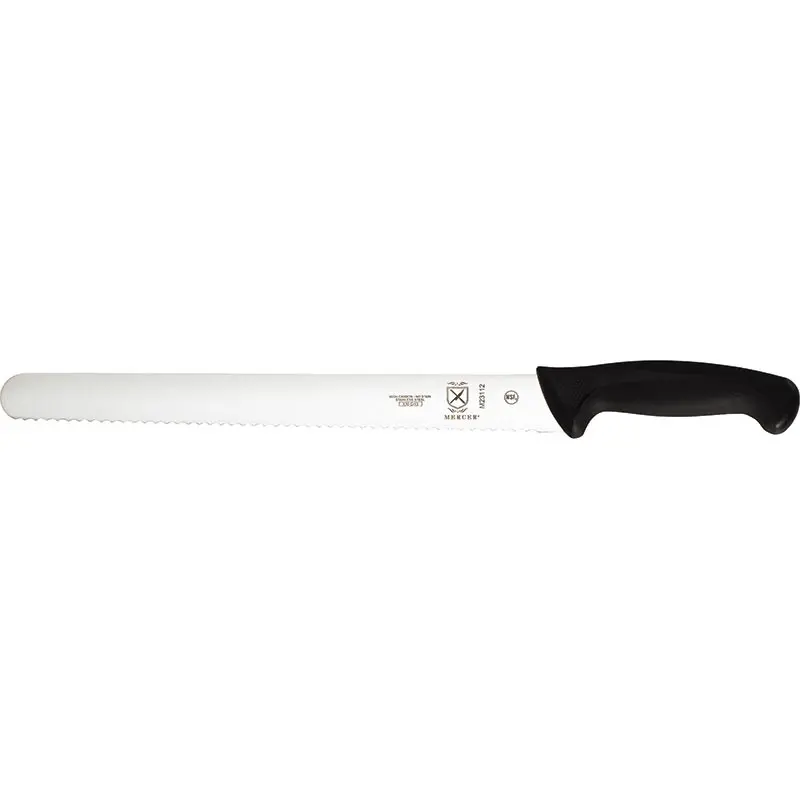 Mercer Culinary 12" Slicer - Wavy Edge - Mercer Culinary 12" Slicer - Wavy Edge -