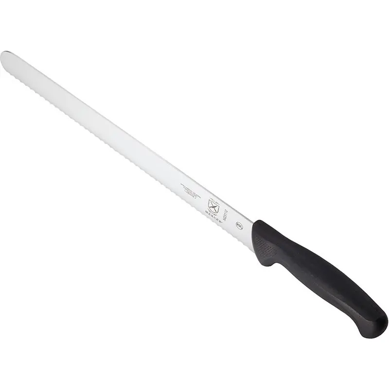 Mercer Culinary 12" Slicer - Wavy Edge - Mercer Culinary 12" Slicer - Wavy Edge -
