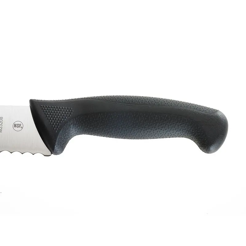 Mercer Culinary 8" Wide Bread – Wavy Edge - Black Handle -