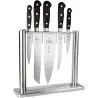 Mercer Culinary 6 - Pc. Knife Block Set - Stainless & Glass - Set of 3