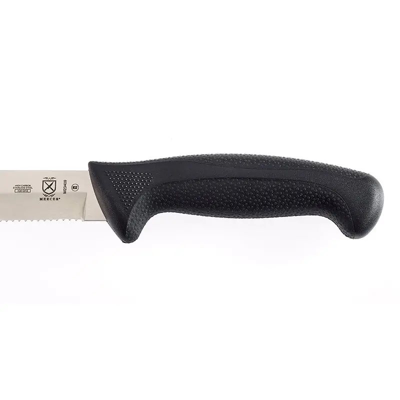 Mercer Culinary 9" Utility Slicer - Scalloped - Mercer Culinary 9" Utility Slicer - Scalloped -