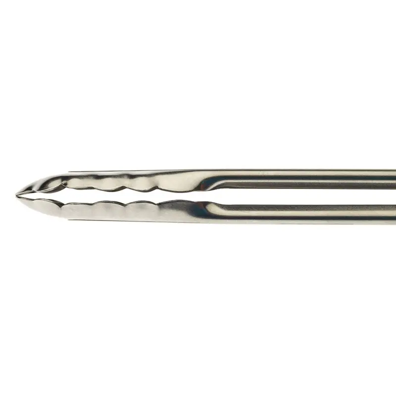 Mercer Culinary 12" Scalloped Utility Tong with Lock - Mercer Culinary 12" Scalloped Utility Tong with Lock -