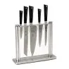 Mercer Culinary 6 - Pc. Knife Block Set - Stainless & Glass - Set of 3