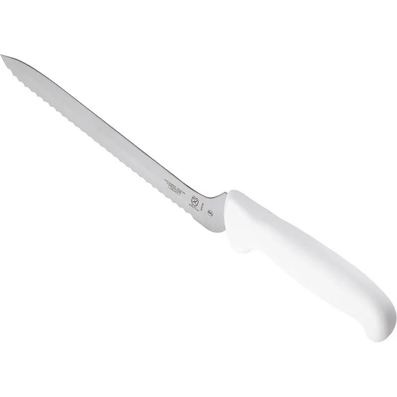Mercer Culinary 8" Offset Bread - Wavy Edge - Mercer Culinary 8" Offset Bread - Wavy Edge -