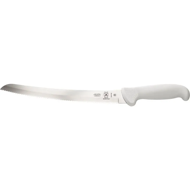 Mercer Culinary 10" Curved Bread - Wavy Edge - Mercer Culinary 10" Curved Bread - Wavy Edge -