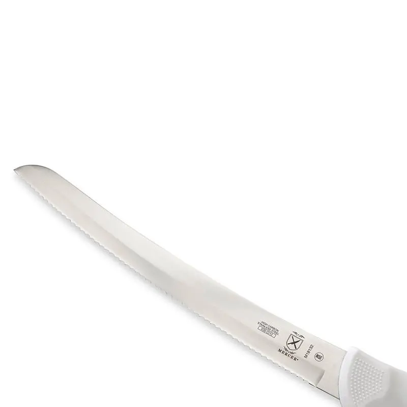 Mercer Culinary 10" Curved Bread - Wavy Edge - Mercer Culinary 10" Curved Bread - Wavy Edge -