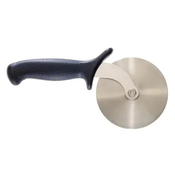 Mercer Culinary 4" Pizza Cutter - Black Handle -