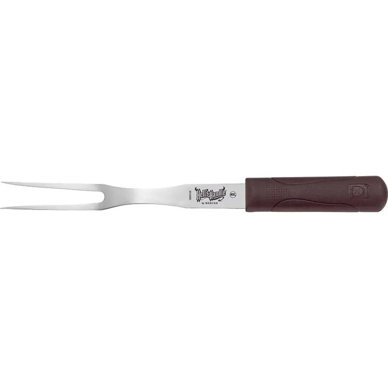 Mercer Culinary Hell's Handle® 8" Fork - High Heat Resistant Handle - Mercer Culinary Hell's Handle® 8" Fork - High Heat Resistant Handle -