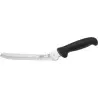 Mercer Culinary 8" Offset Bread - Wavy Edge - Black Handle -