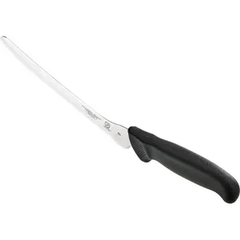 Mercer Culinary 8" Offset Bread - Wavy Edge - Black Handle -