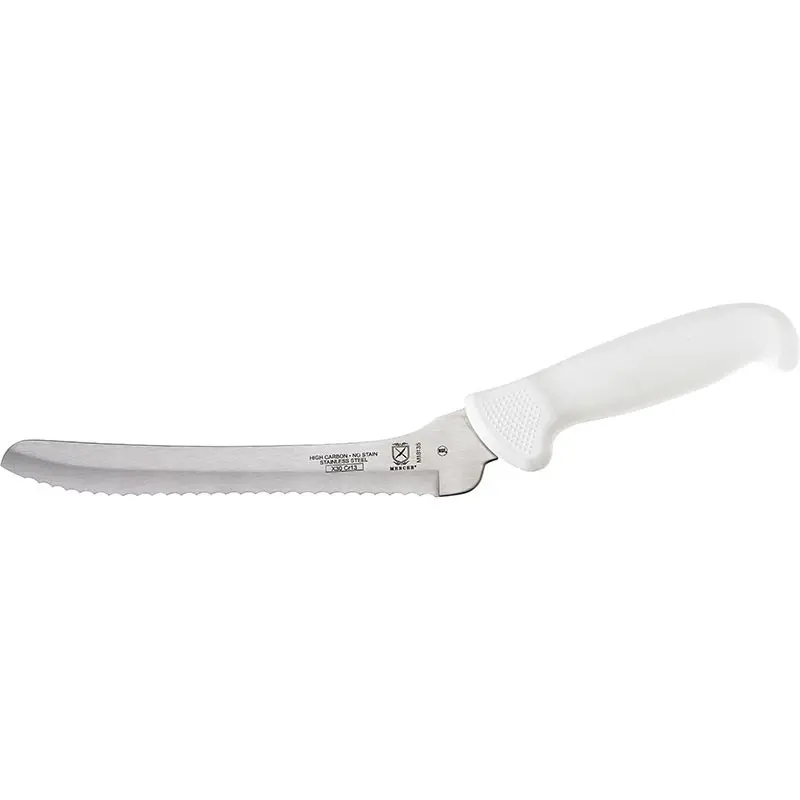 Mercer Culinary 8" Offset Bread - Wavy Edge -