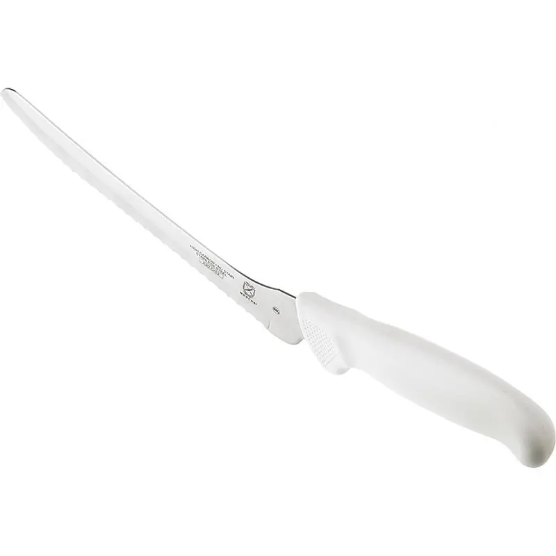 Mercer Culinary 8" Offset Bread - Wavy Edge -
