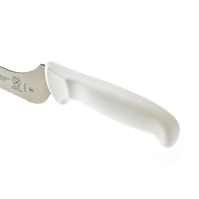 Mercer Culinary 6" Offset Bread - Wavy Edge - Mercer Culinary 6" Offset Bread - Wavy Edge -