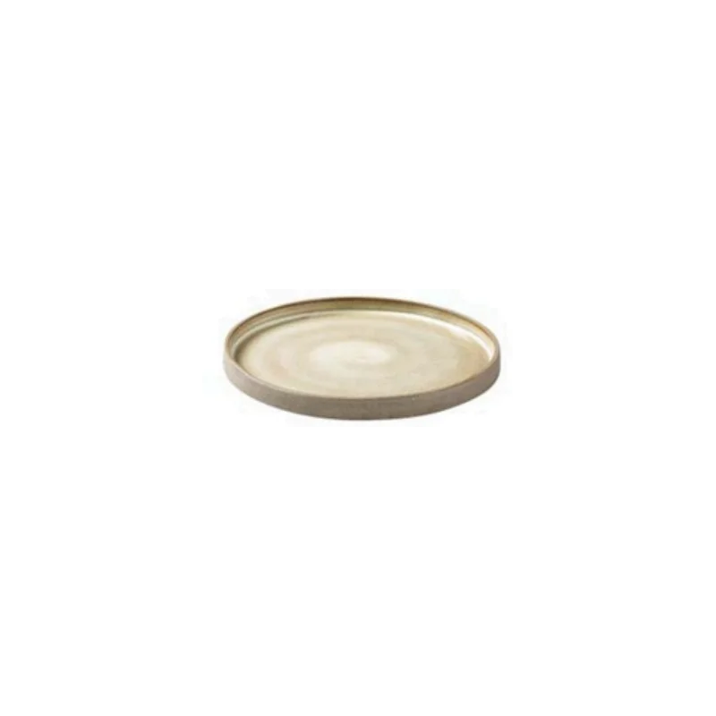 Elegant Side Plate - Handcrafted Ceramic - 21 cm