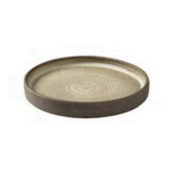 Elegant Bread Dish - Handcrafted Ceramic - 16 cm