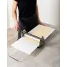 Stainless Steel Manual Rolling Mill Dough Sheeter - 820 mm x 350 mm x 180 mm