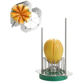 Louis Tellier Stainless Steel Melon Cutter - 6 Pieces