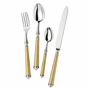 Alain Saint Joannis Neige Gold Collection Premium Silverplated Salad Set - 2Pc - 1 Piece
