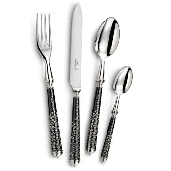 Alain Saint Joannis Courchevel Collection Premium Silverplated Soup Spoon - 1 Piece