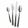 Alain Saint Joannis Quadrille Black Collection Premium Silverplated Fish Knife - 1 Piece