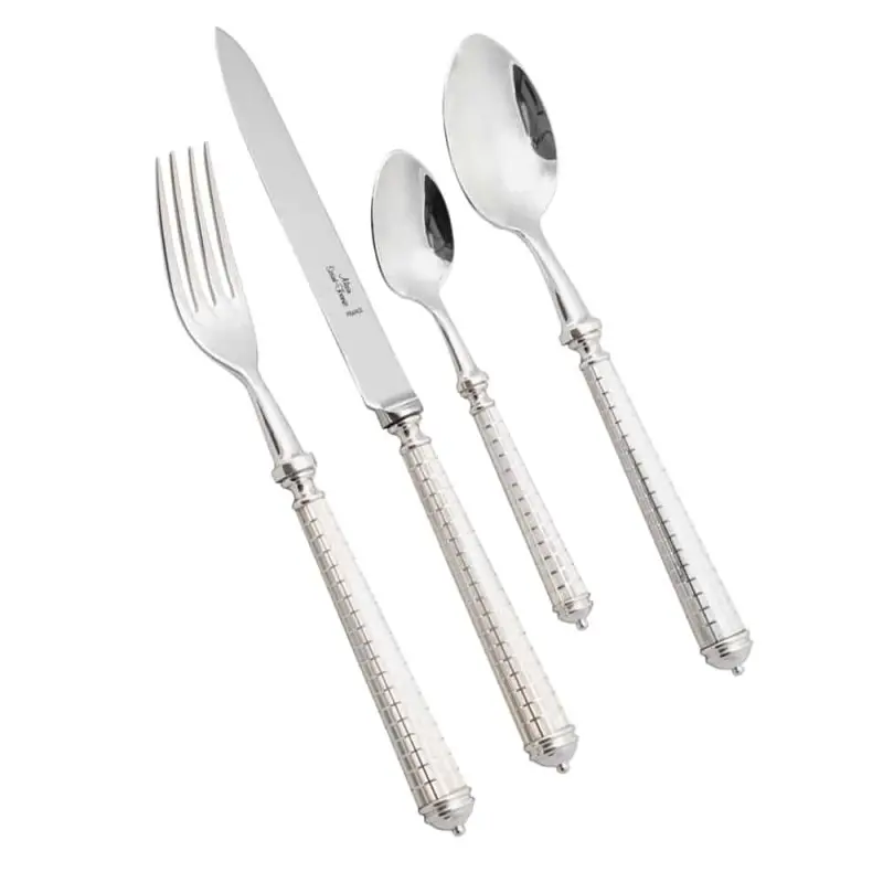 Alain Saint Joannis Quadrille Collection Premium Silverplated Gravy Ladle - 1 Piece Alain Saint Joannis Quadrille Collection Premium Silverplated Gravy Ladle - 1 Piece