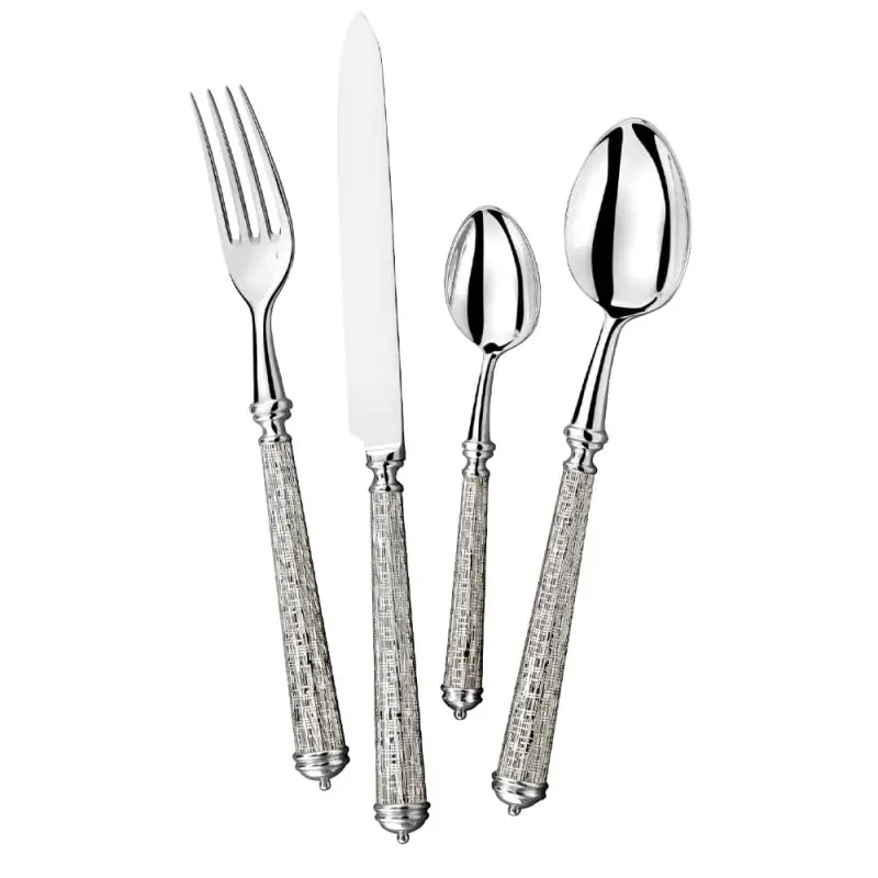 Alain Saint Joannis Lin Collection Premium Silverplated Table Spoon - 1 Piece Alain Saint Joannis Lin Collection Premium Silverplated Table Spoon - 1 Piece