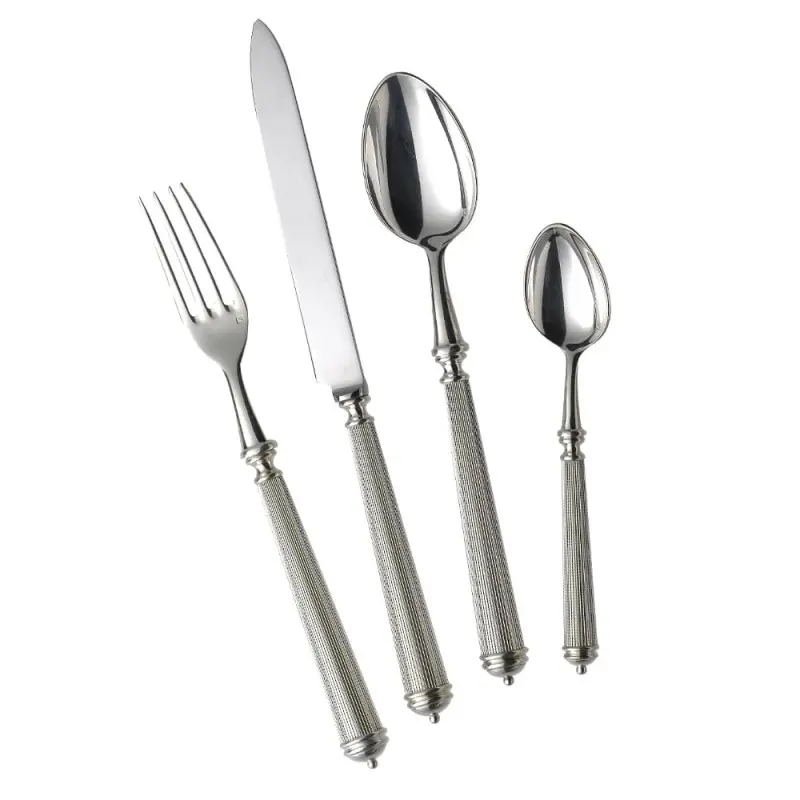 Alain Saint Joannis Dunes Silver Collection Premium Silverplated Tea Spoon - 1 Piece Alain Saint Joannis Dunes Silver Collection Premium Silverplated Tea Spoon - 1 Piece