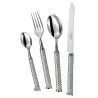 Alain Saint Joannis Cordage Silver Collection Premium Stainless Steel Soup Ladle - 1 Piece