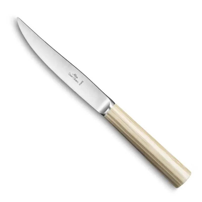 Alain Saint Joannis Oslo steak knives - Gift box of 6 - Light Horn Style