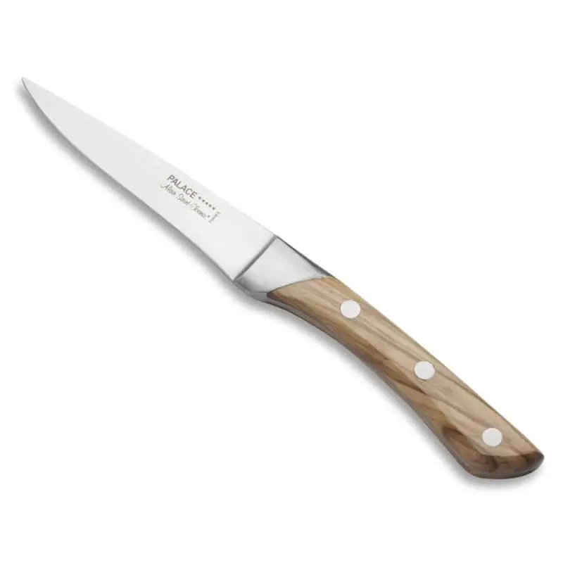 Alain Saint Joannis Palace 5 Stars Steak Knives - Gift box of 6 - Olivewood Alain Saint Joannis Palace 5 Stars Steak Knives - Gift box of 6 - Olivewood