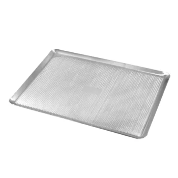 Louis Tellier Aluminium Perforated Pastry Sheet - 530 X 325 X 10mm