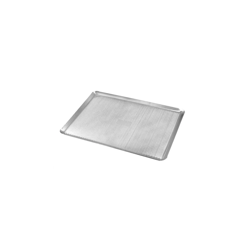 Louis Tellier Aluminium Perforated Pastry Sheet - 530 X 325 X 10mm Louis Tellier Aluminium Perforated Pastry Sheet - 530 X 325 X 10mm