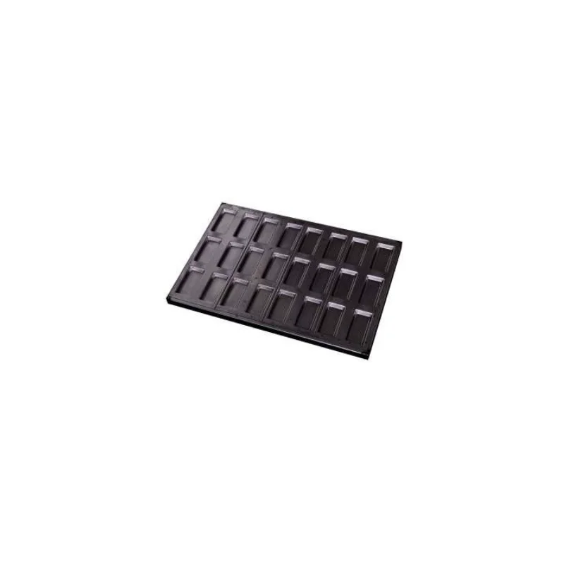 Louis Tellier Non-Stick Coating Steel Financier Mould - 600 X 400mm - 24 Financiers