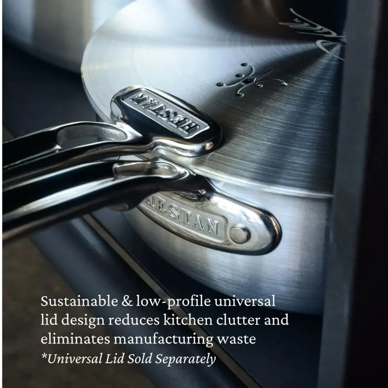 Hestan 16cm/1.5qt Open Saucepan - Set of 2