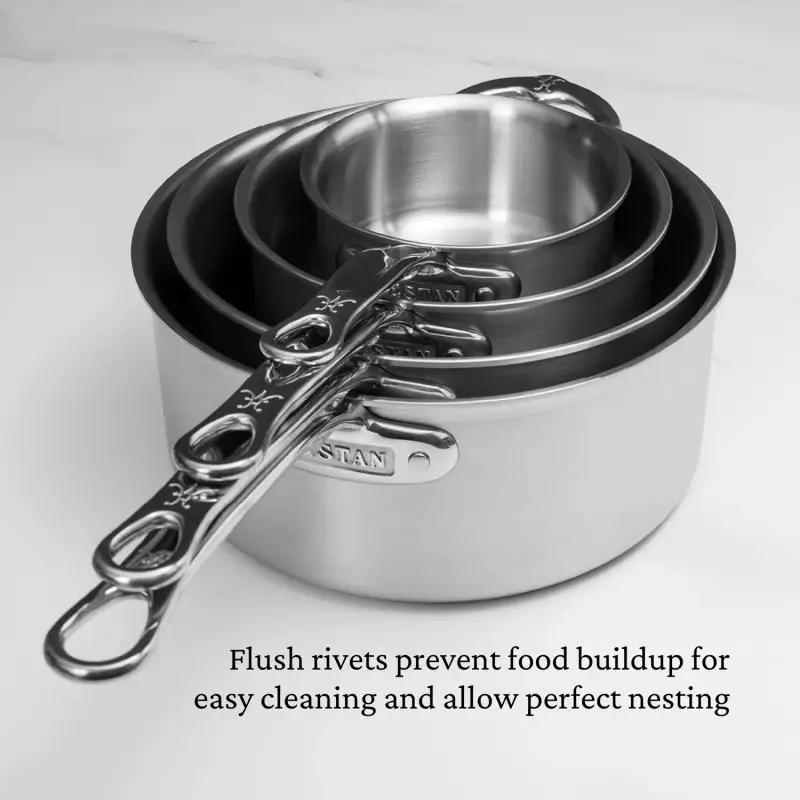 Hestan 16cm/1.5qt Open Saucepan - Set of 2